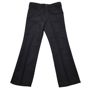Wrangler Wrancher Dress Jeans Western Bootcut 82BK Black Mens 36x30